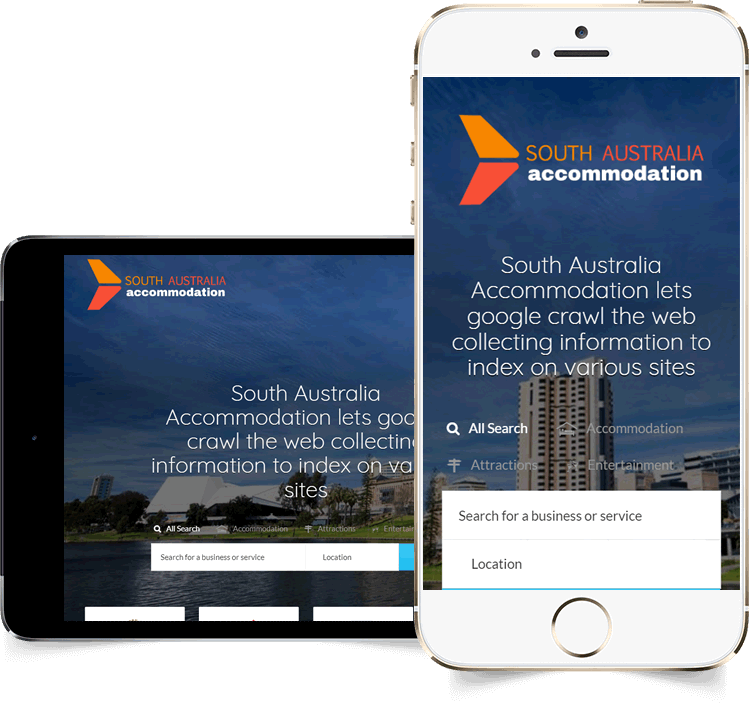 SA Accommodation displayed beautifully on multiple devices
